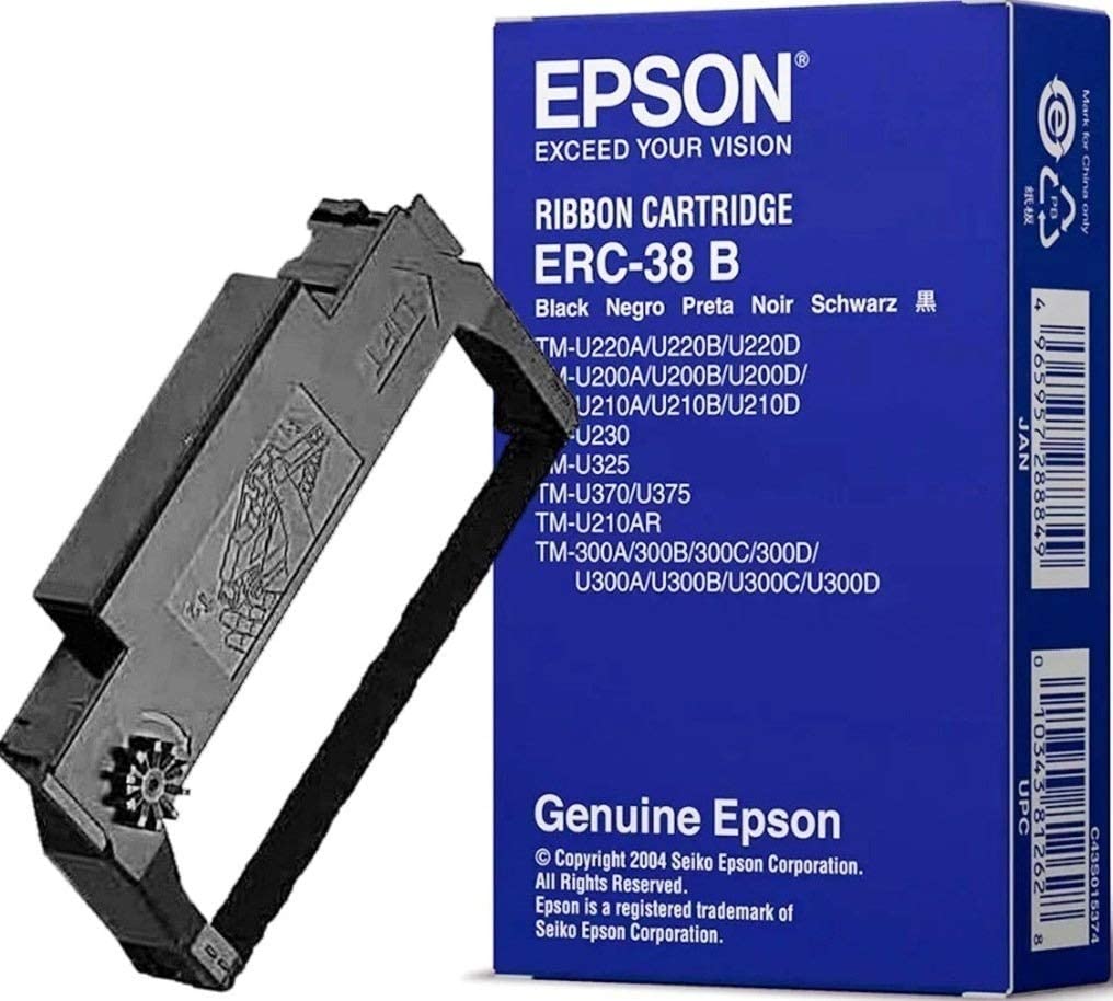 Epson Ribbon Cartridge ERC 38-Black / per piece | Lazada PH