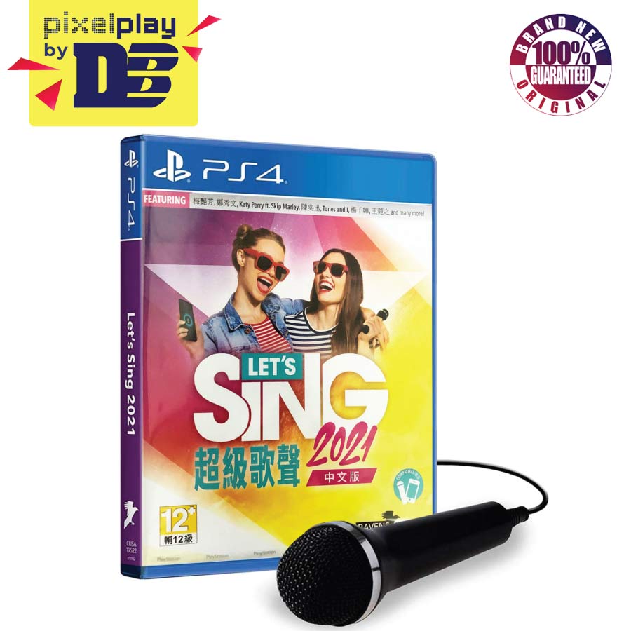 Let's Sing 2021 USB Microphone for Nintendo Switch