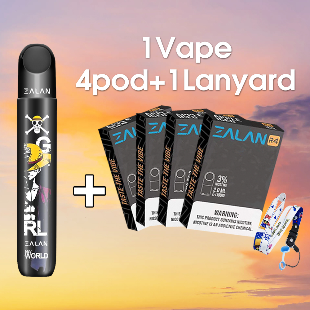 Relxx ZALAN R5 Vapersmoke Rechargeable set Smoke with set Disposable POD ...