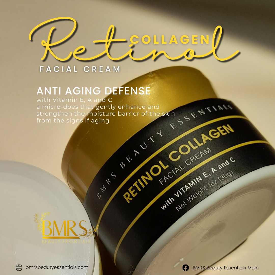AUTHENTIC BMRS RETINOL COLLAGEN Facial Cream Original Antiaging
