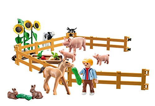 playmobil farm animals