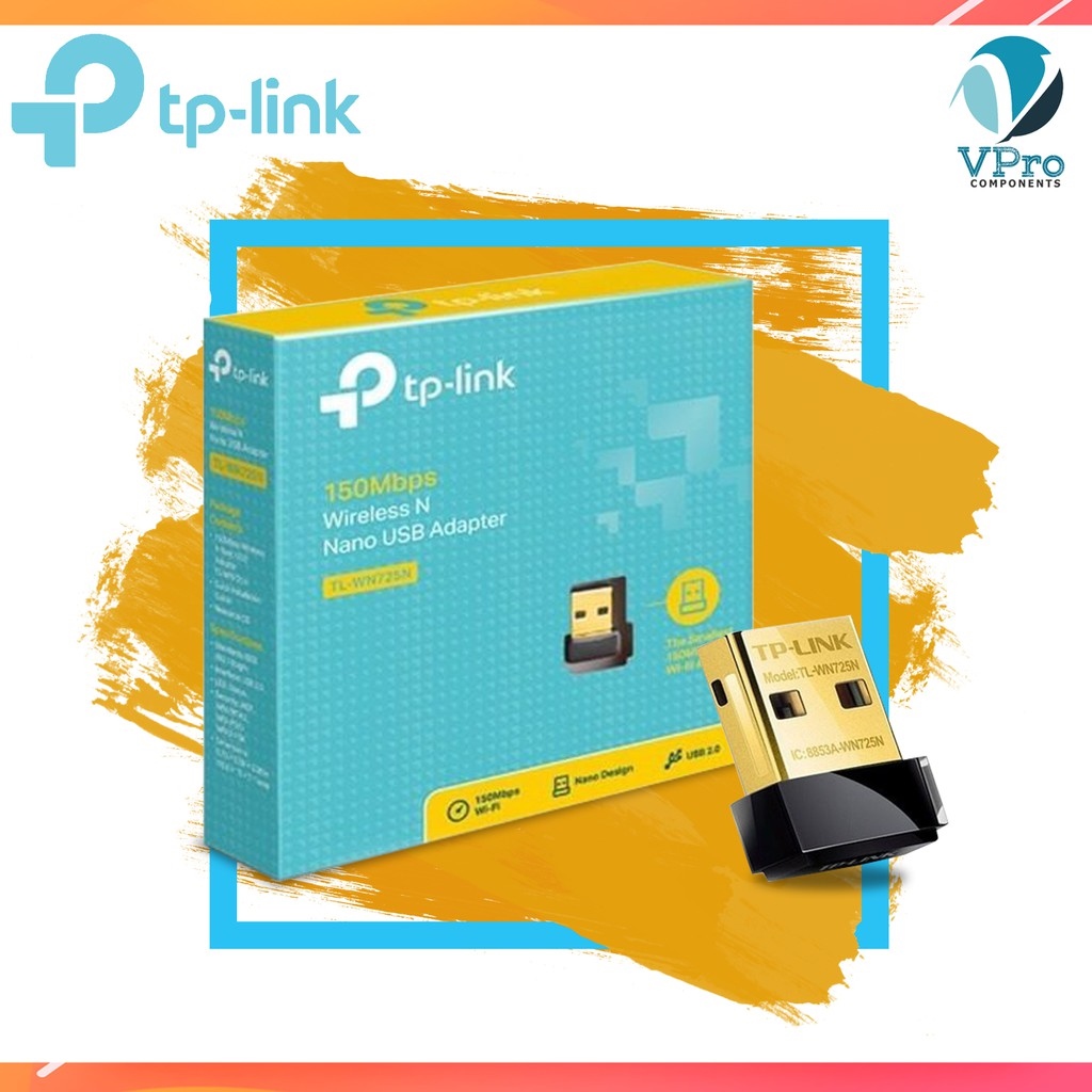 TPLink TLWN725N 150Mbps Wireless N Nano USB Adapter acer laptop dell