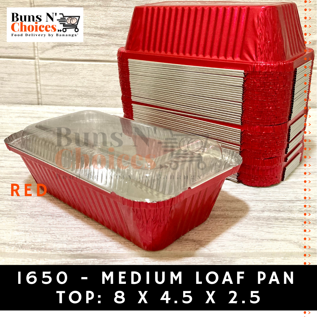 Buns N' Choices] 11550 - 8x8 Square Aluminum Foil Pan with Plastic Lids 10  Sets