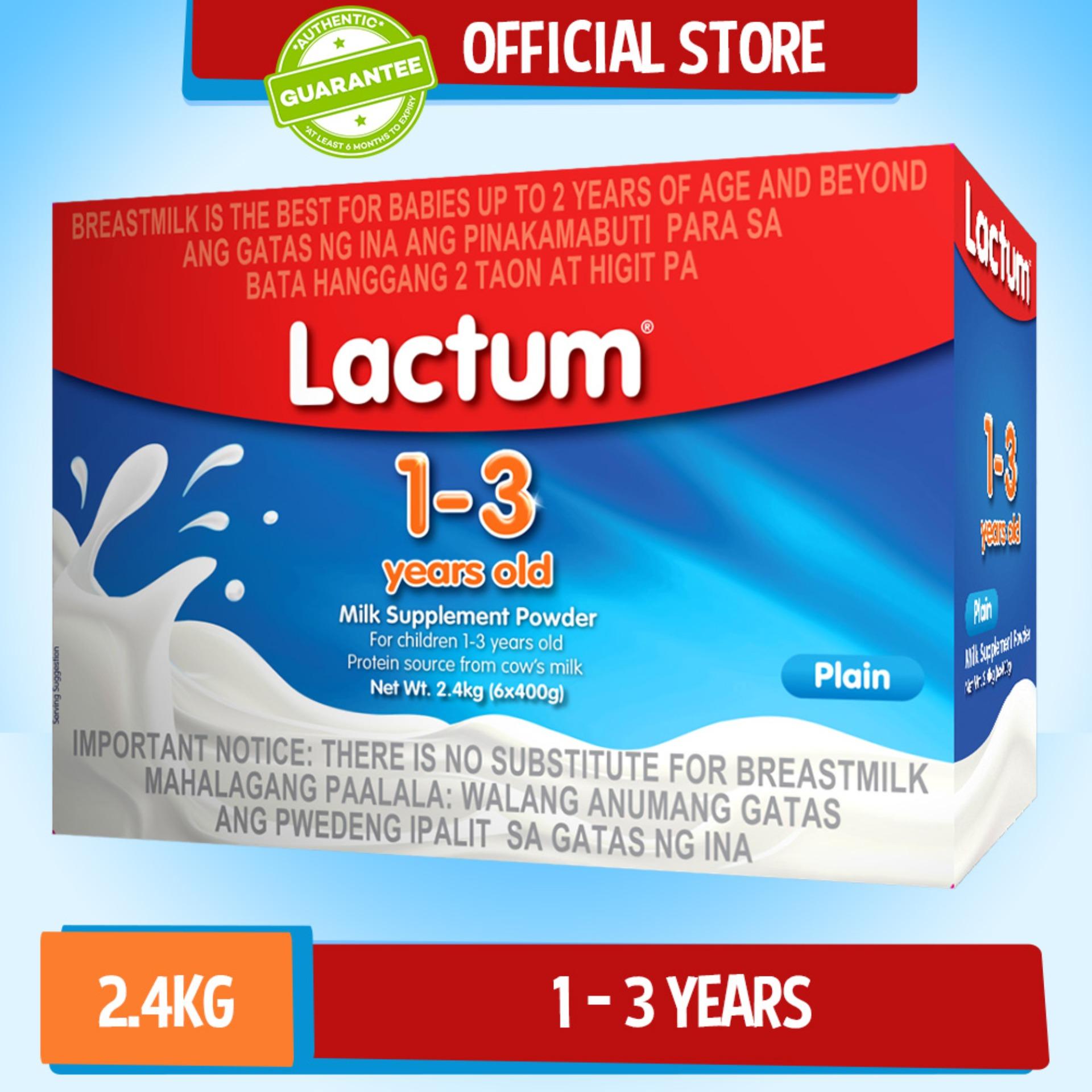 Lactum for 1-3 Years Old 2.4kg: Buy 