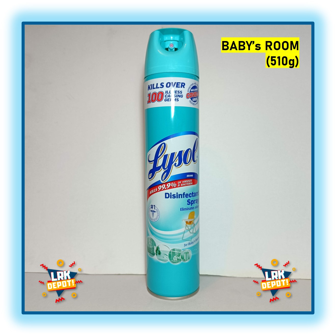 LYSOL Disinfectant Spray (Baby's Room Scent) 510g for