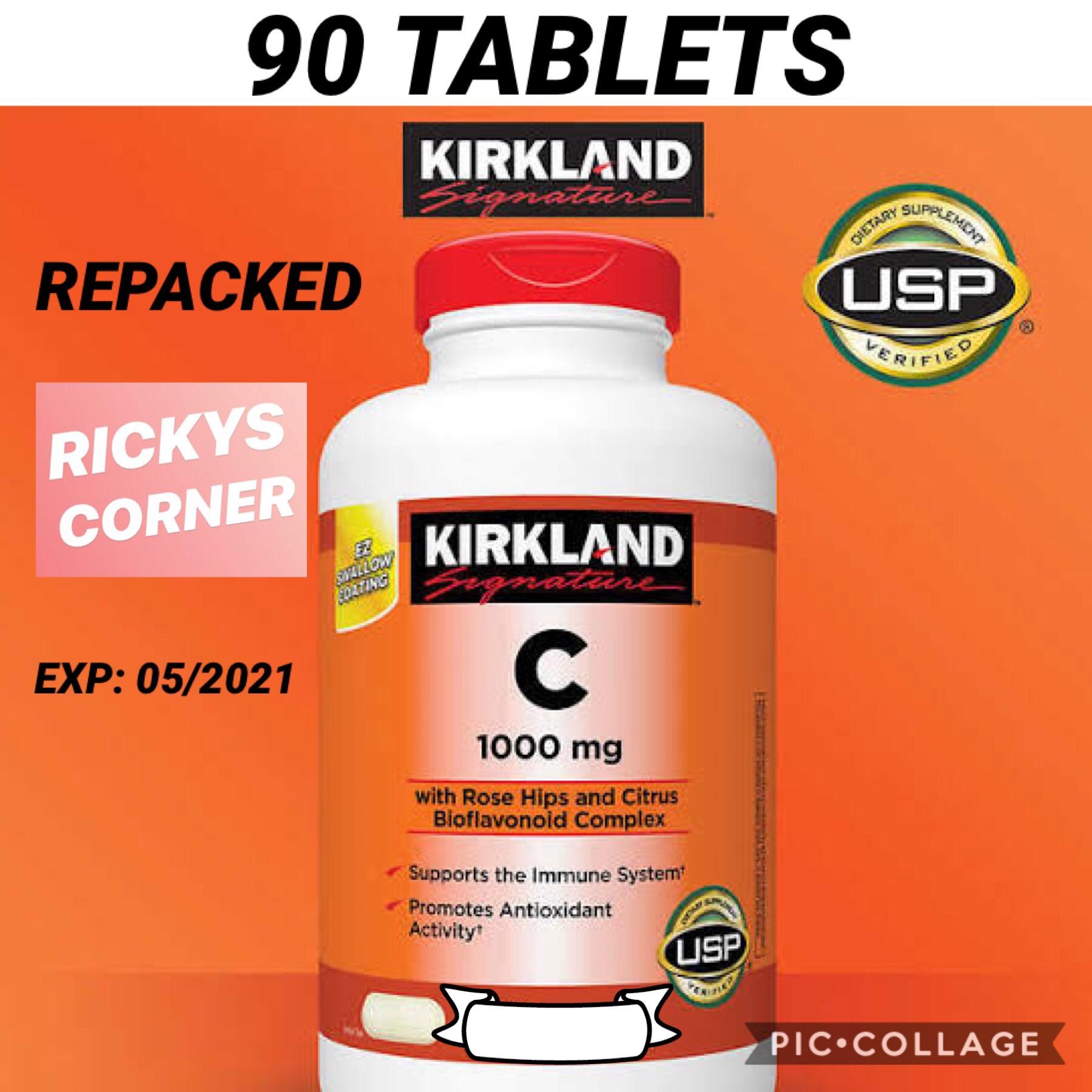 Kirkland Vitamin C 1000 Mg 90 Tablets Repacked Review And Price