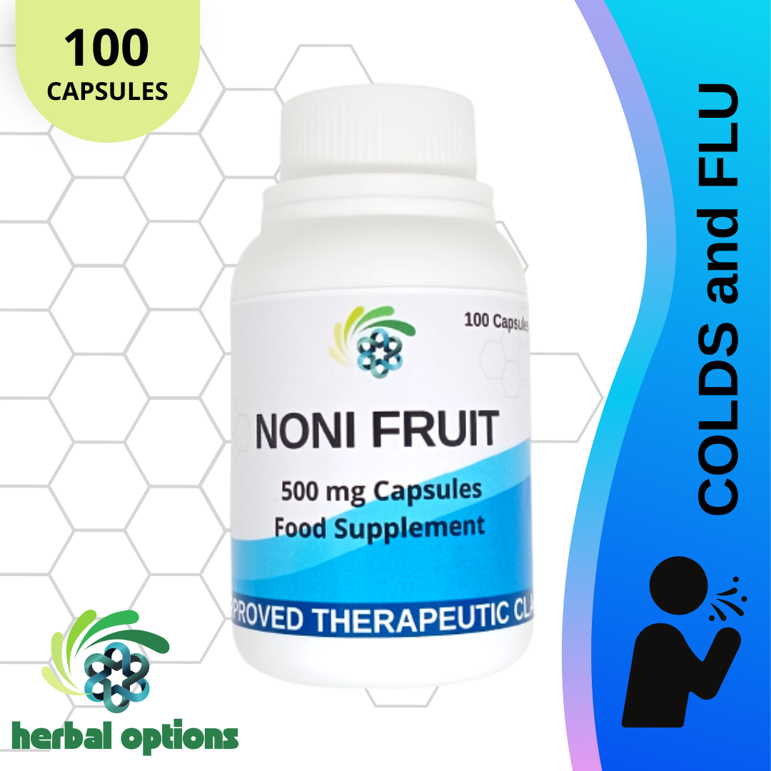 Herbal Options Noni Herbal Capsule Fruit 100 Capsule for Immunity