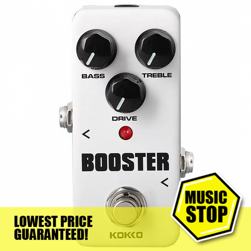 Music Stop Kokko FBS2 Mini Booster Pedal Guitar Effects