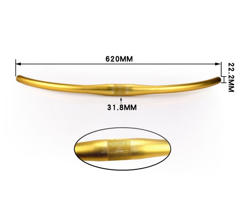 Speed Run Classique Tour half moon shaped Handlebars 620mm x 31.8mm