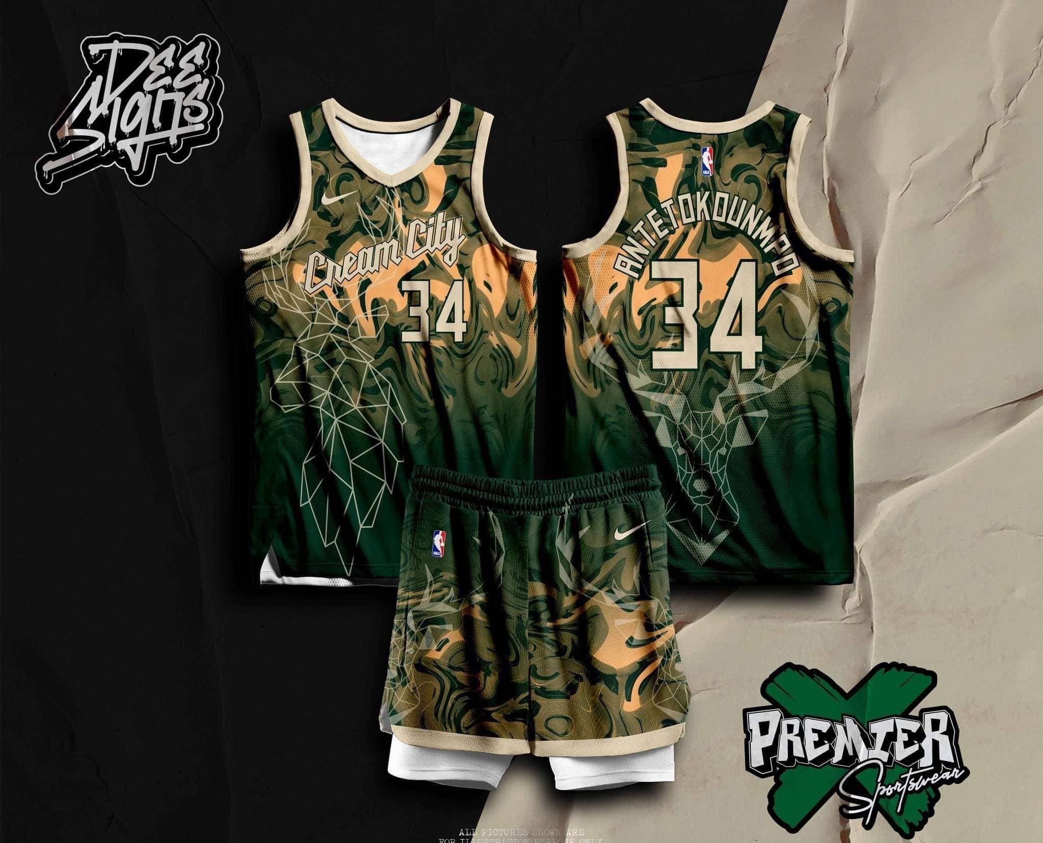 NEW BASKETBALL MILWAUKEE 08 BUCKS JERSEY FREE CUSTOMIZE OF NAME AND NUMBER  ONLY full sublimation high quality fabrics/ trending jersey