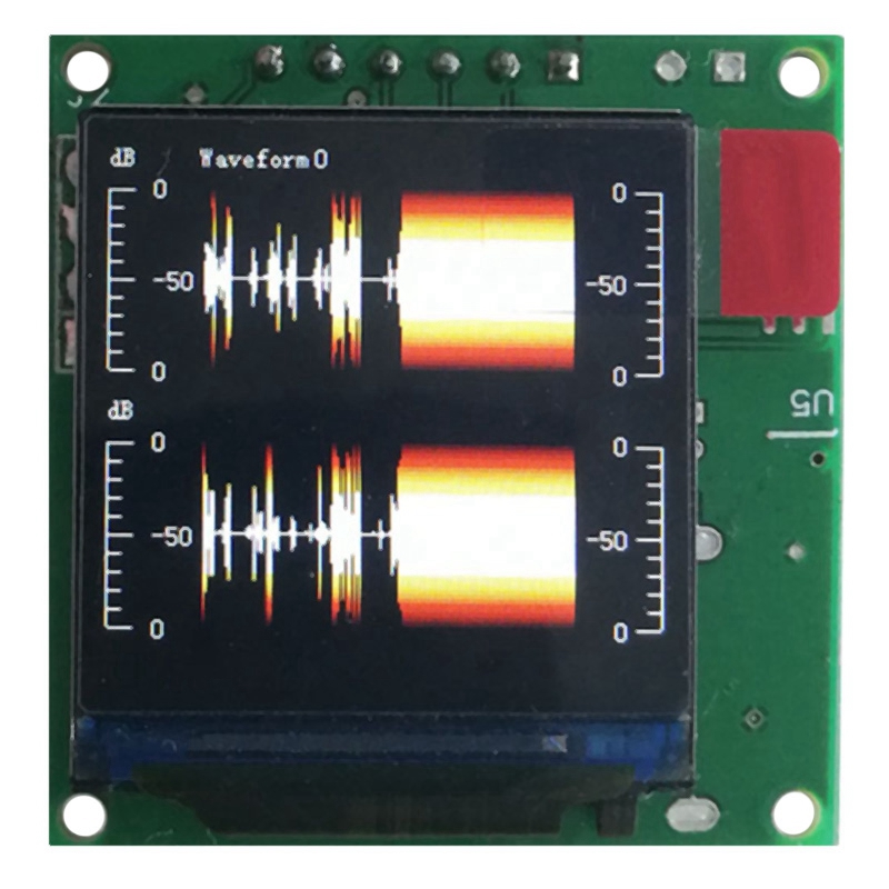 1.3 Inch TFT 240X240P Small Color Screen Music Spectrum, Small Audio Display Module, Dynamic Balanced Output Screen