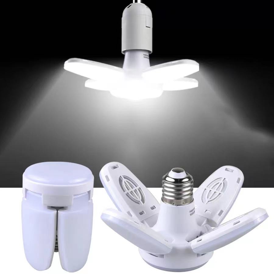 mini fan blade led bulb 28w