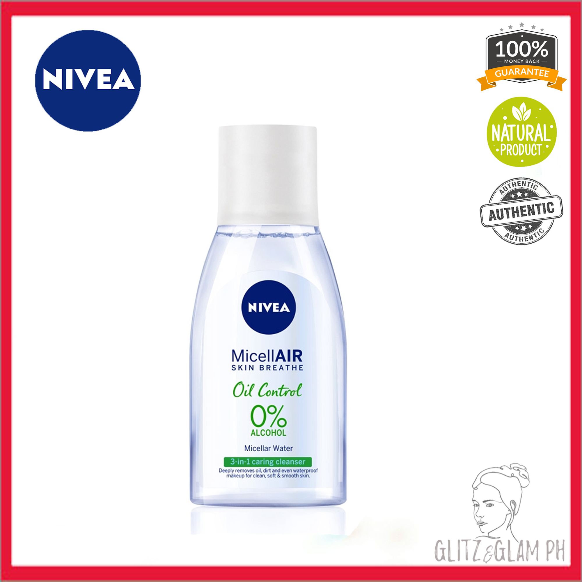 nivea micellar water oil control