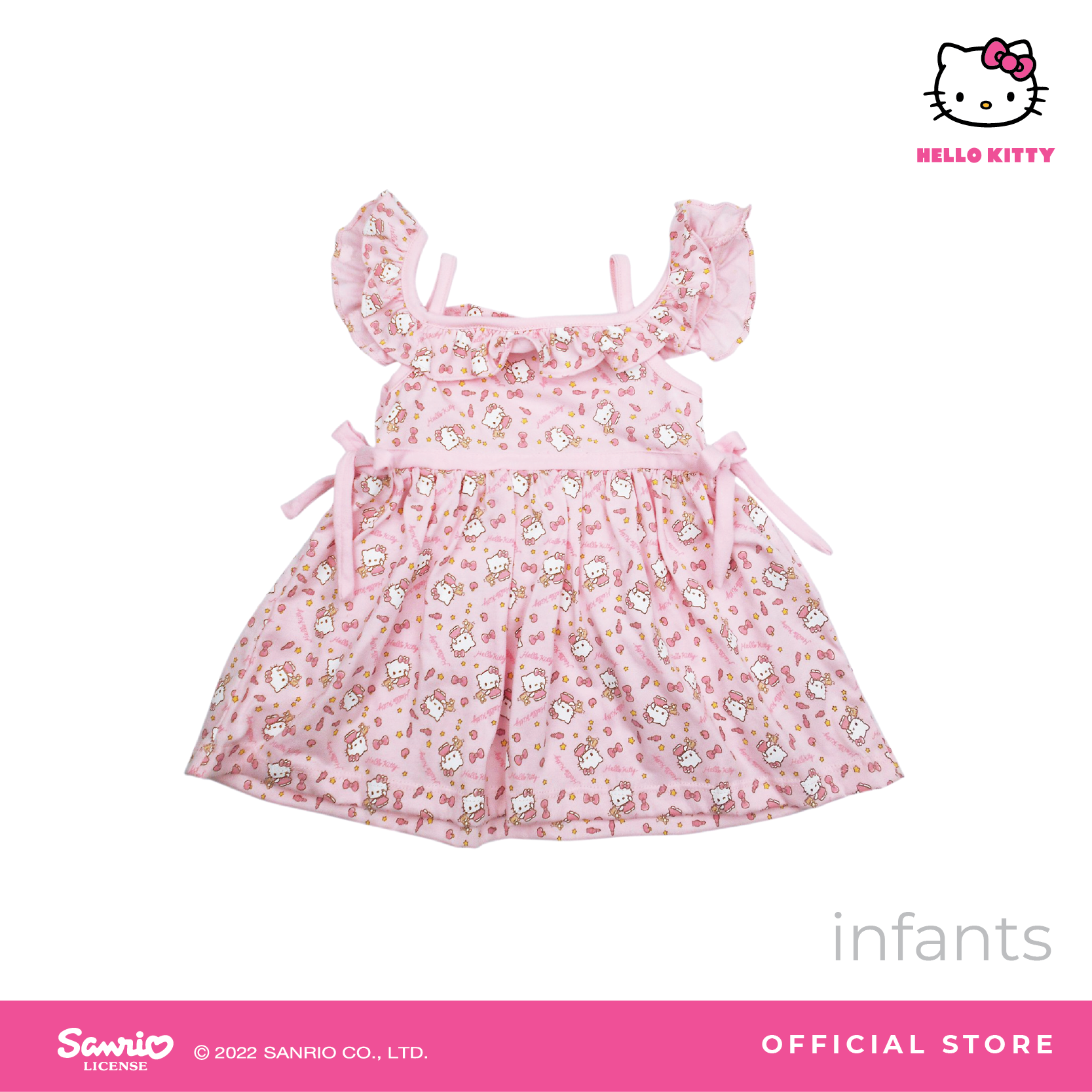 Sanrio Hello Kitty Infants 312 months Strap Dress Sleepy Hallow