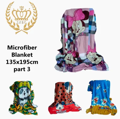 Microfiber Character flannel Blanket Auti-Static COD part 3