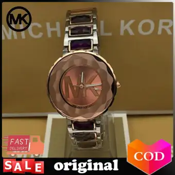 michael kors rose gold digital watch