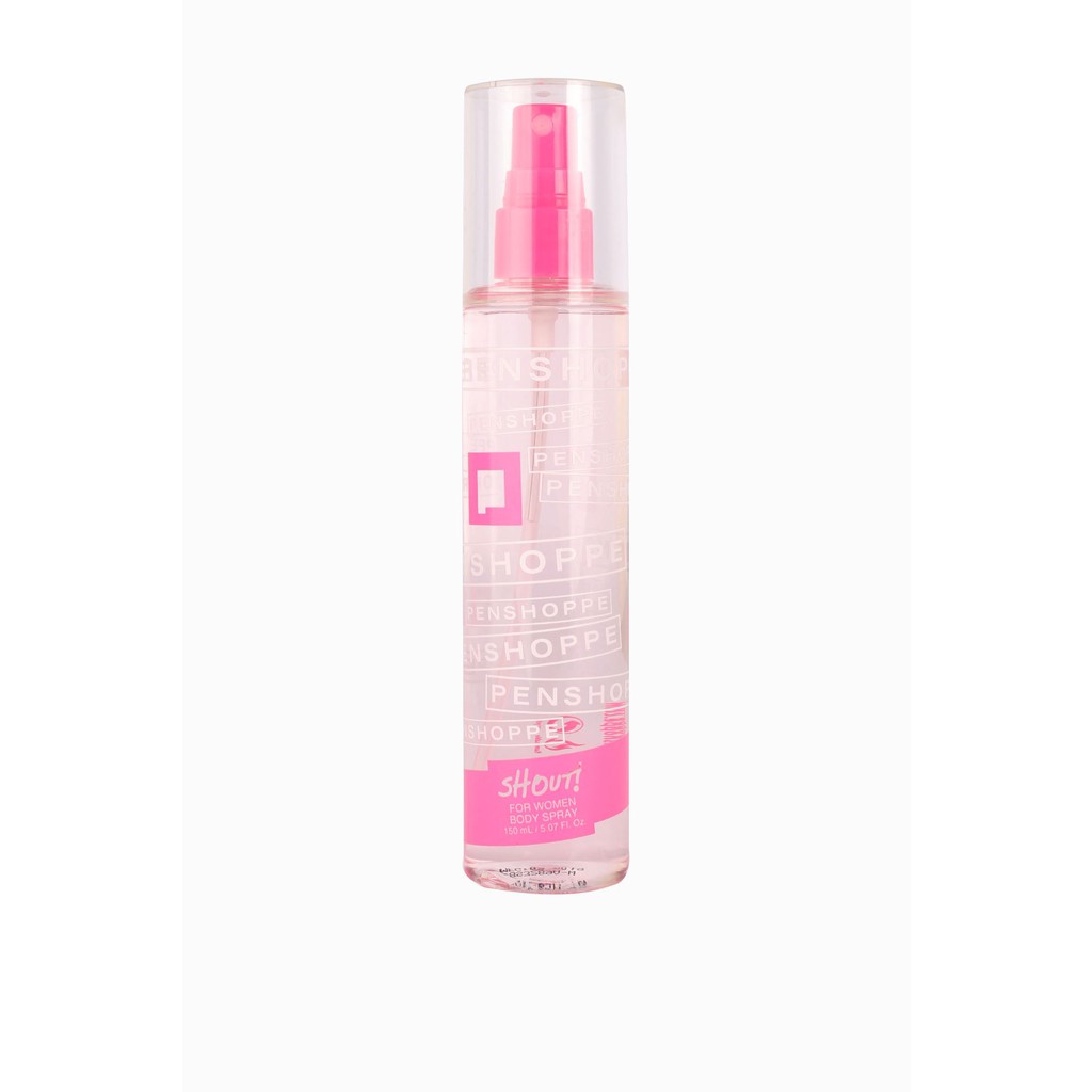 Penshoppe Shout Pink Body Spray For Women 150ML | Lazada PH