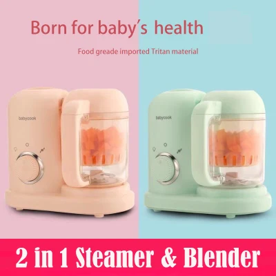 2 in 1 Baby cook Steam Cooker & Blender and Dishwasher Safe Food Processor with Steam