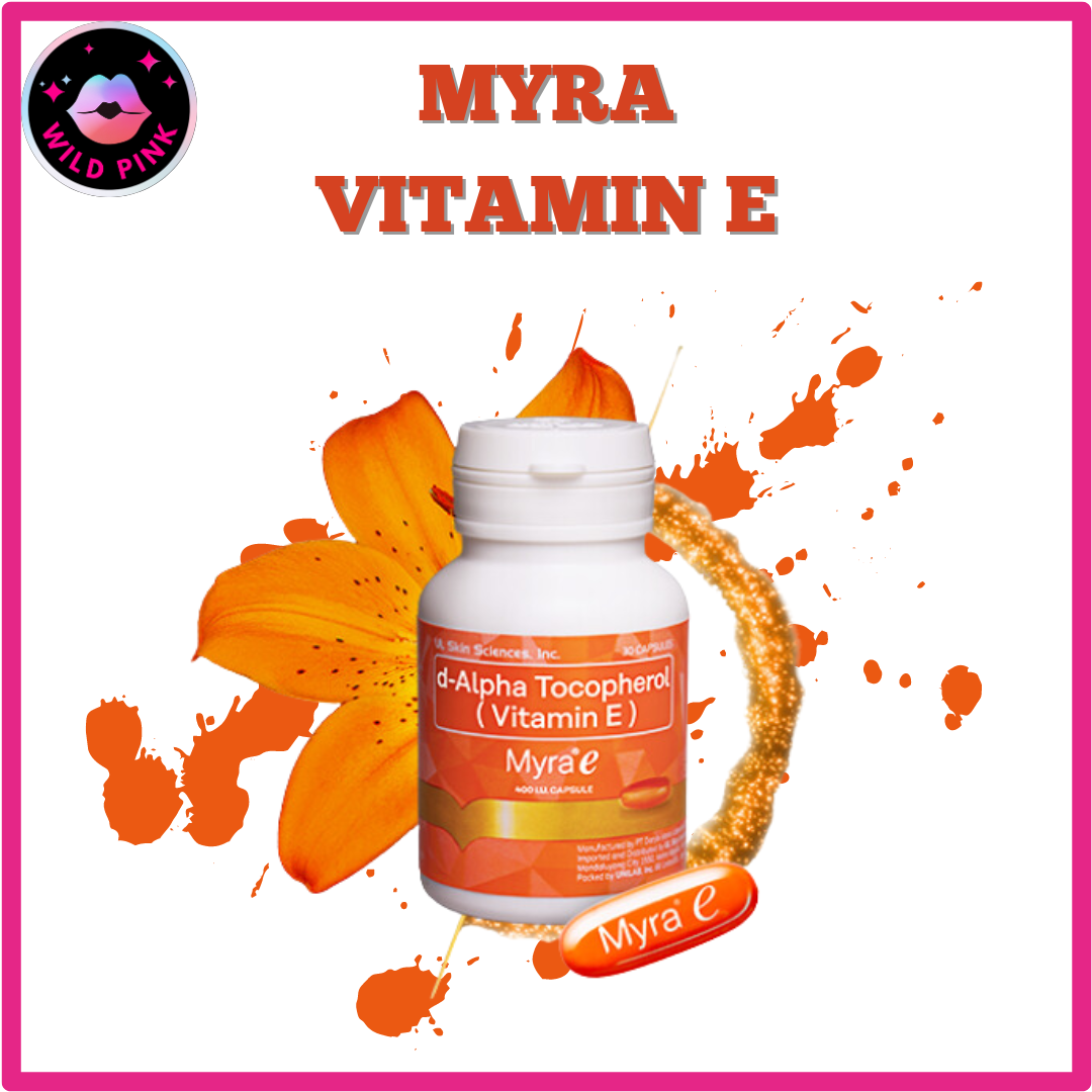Original Myra E Vitamin E 30 Capsule Bottles Authentic Myra Vitamin E 400IU 30's Lazada PH