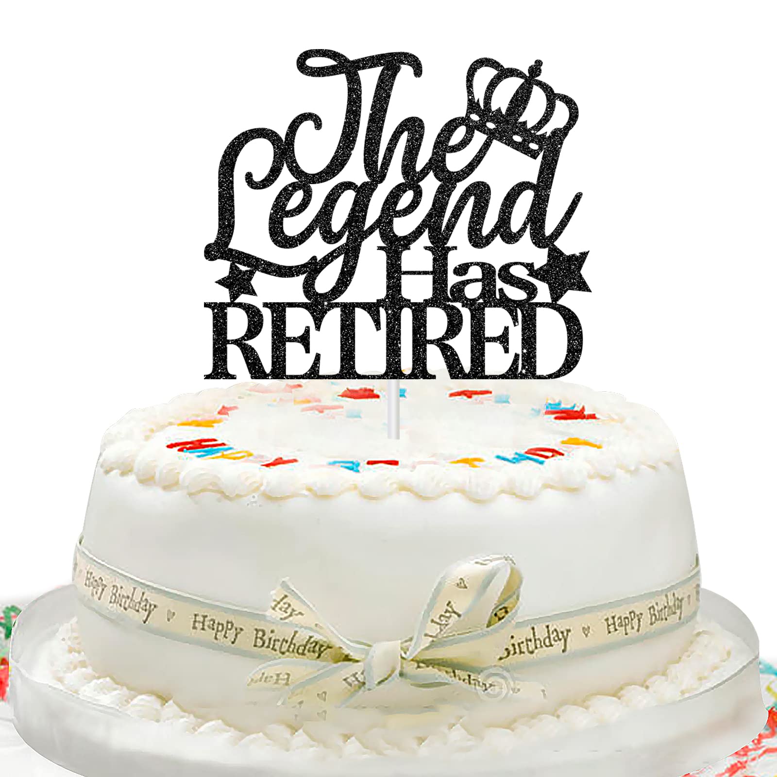 Happy Retirement Cake Topper Retirement Cake Topper Happy - Etsy | Retirement  cakes, Happy retirement, Diy cake topper