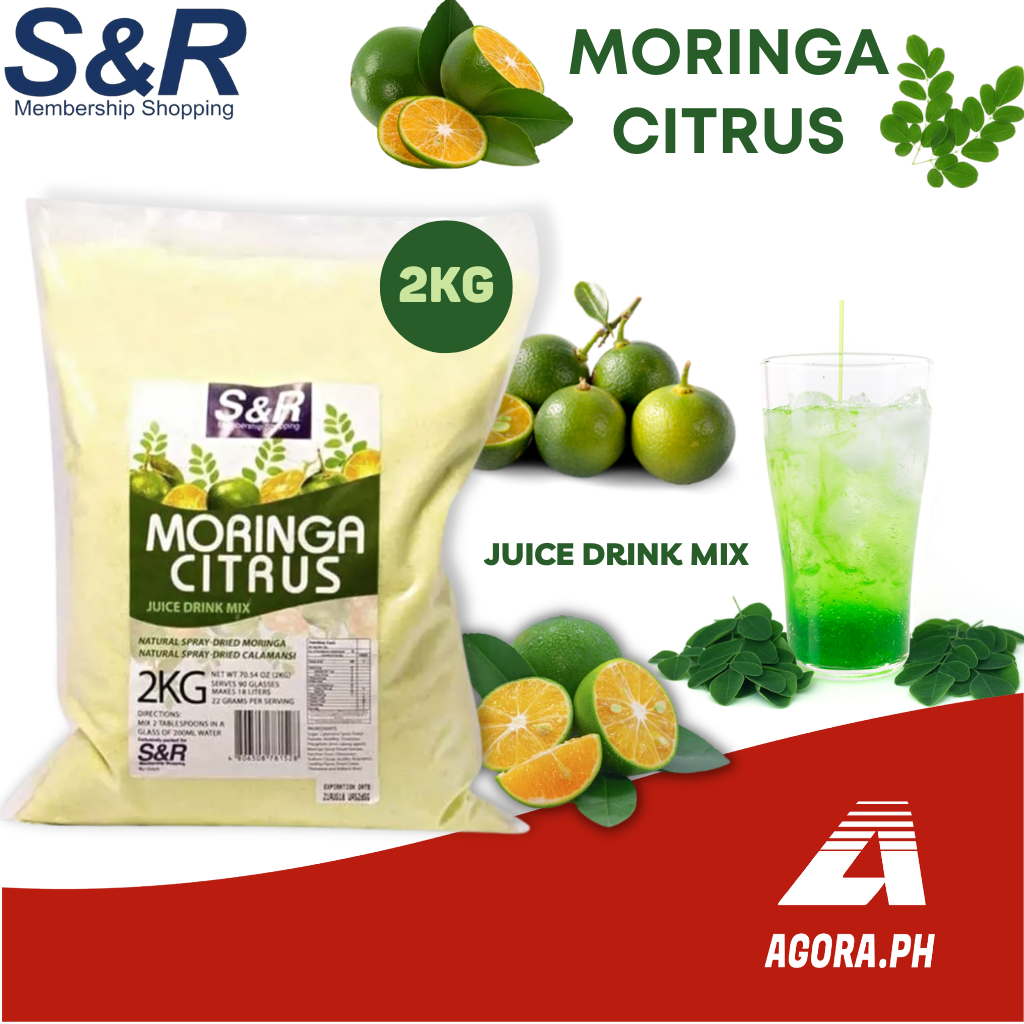 S&R Membership Shopping Moringa Citrus Juice Drink Mix 2kg Exp Date May