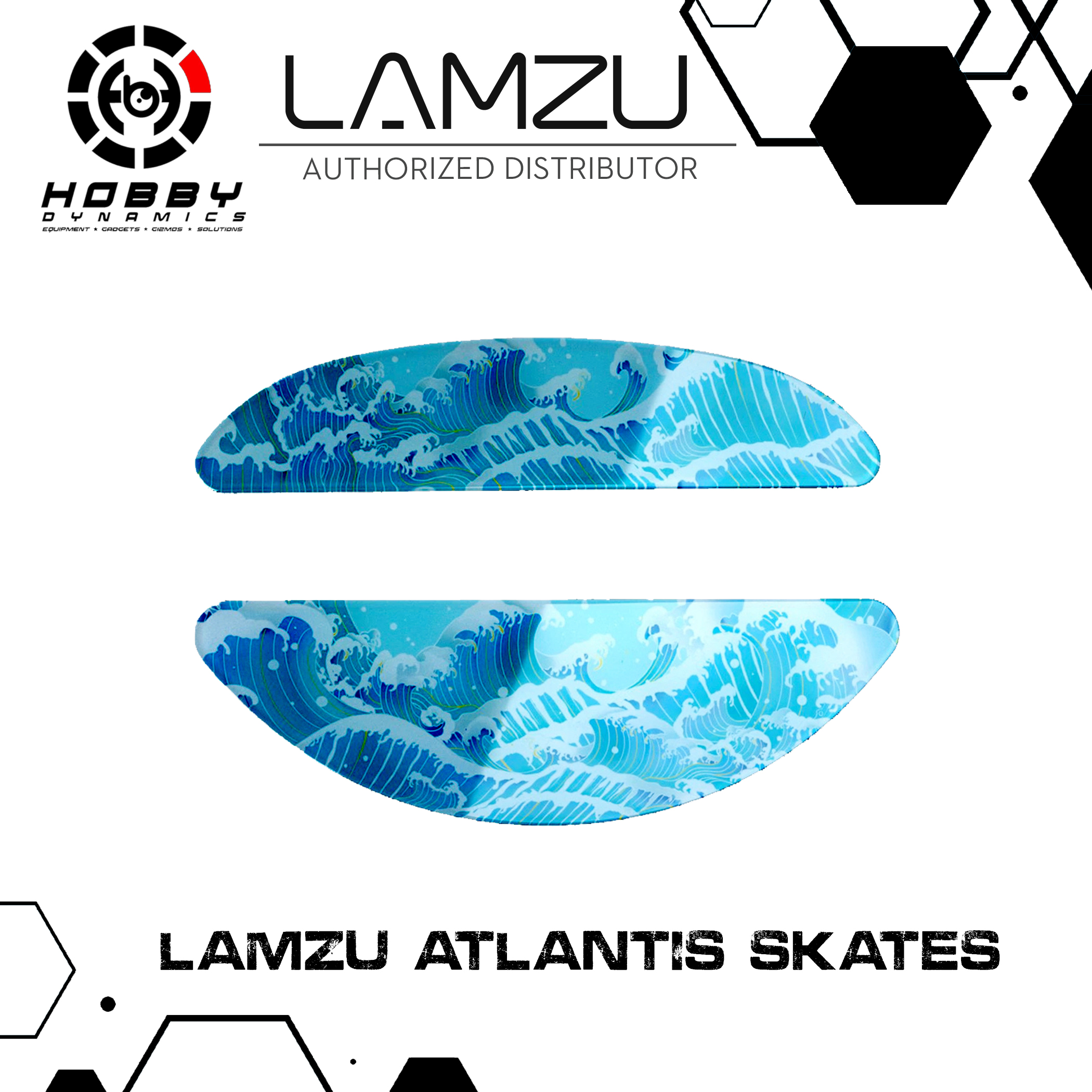 Lamzu Atlantis OG (v1) Glass Skates | Lazada PH