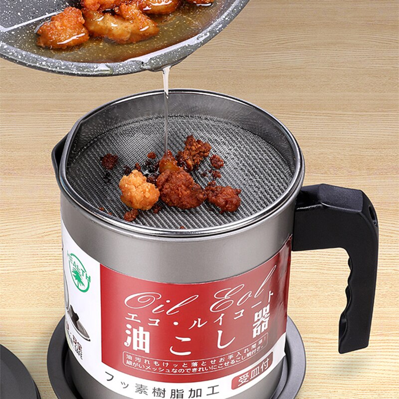 1 4L Oil Strainer Pot Kitchen Oil Strainer Pot High Quality   8b64f5067b513dc762013a446a53a01a 