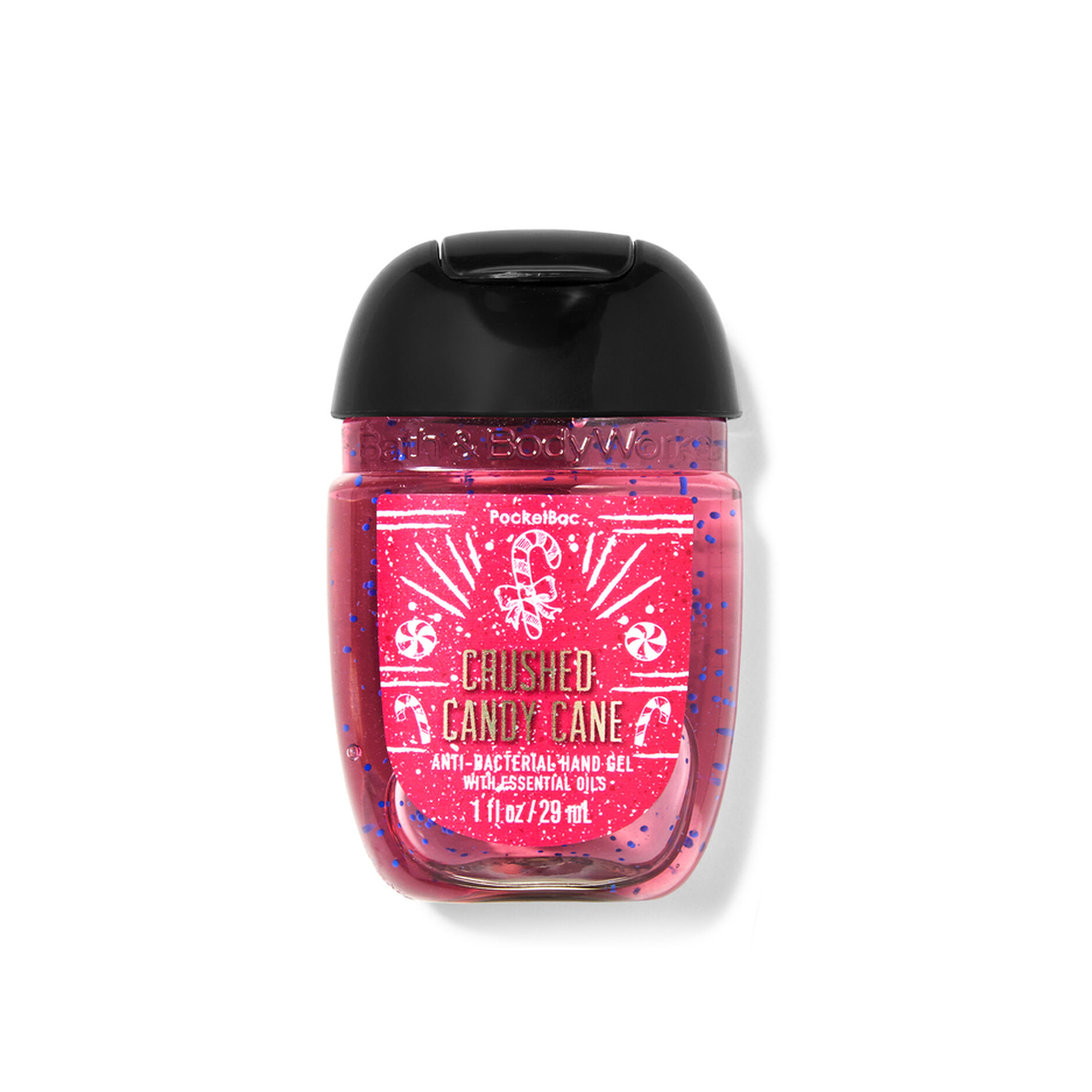 Bath and Body Works CRUSHED CANDY CANE PocketBac Hand Sanitizers 1 fl