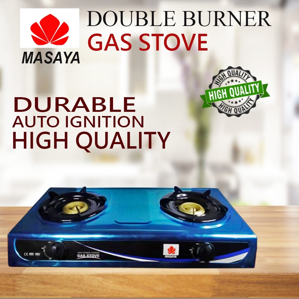 ┋๑☸ COD Microbishi Matibay HAPPY HOME Heavy Duty Triple burner Double