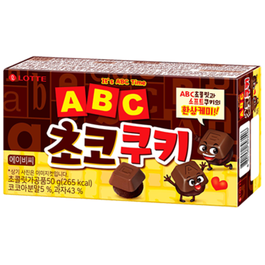 Lotte Abc Chocolate Cookies 50g 152g Lazada Ph