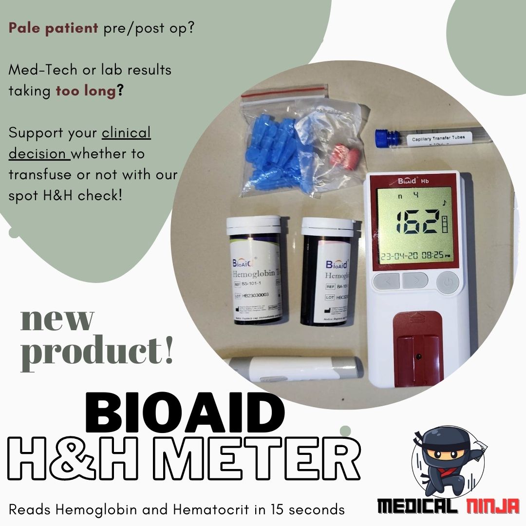 Hemoglobin and Hematocrit Meter (Hgb and Hct meter) Lazada PH