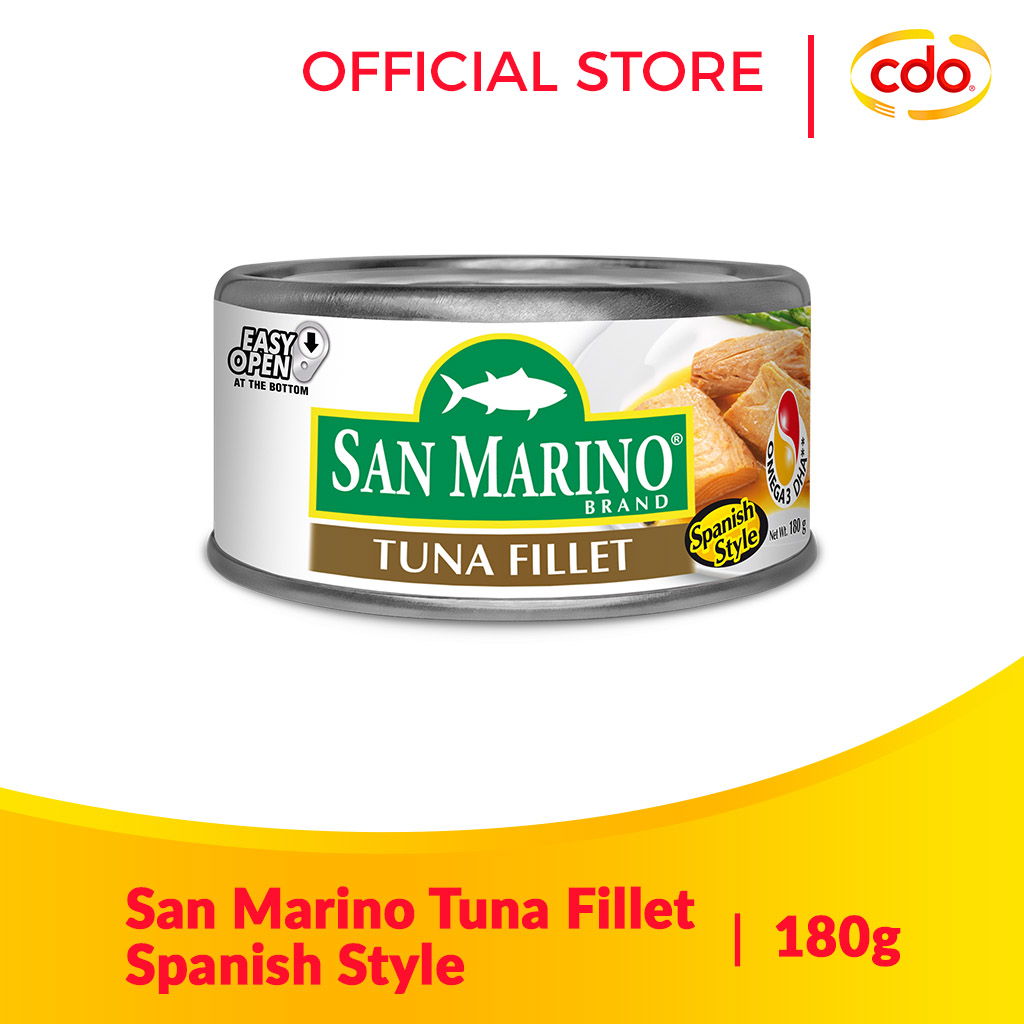 SAN MARINO Tuna Fillet 180g Lazada PH