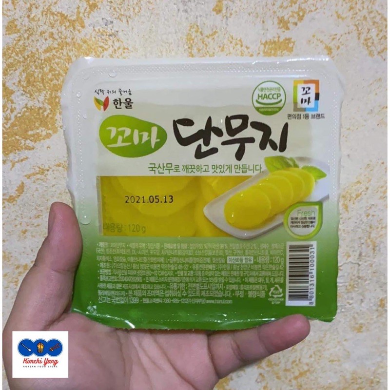 Korean Pickled Radish 120g Danmuji Korean Side Dish Lazada PH