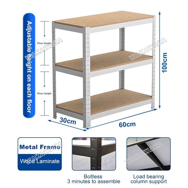 boltless rack 5 layer metal rack shelves rack steel rack stante storage