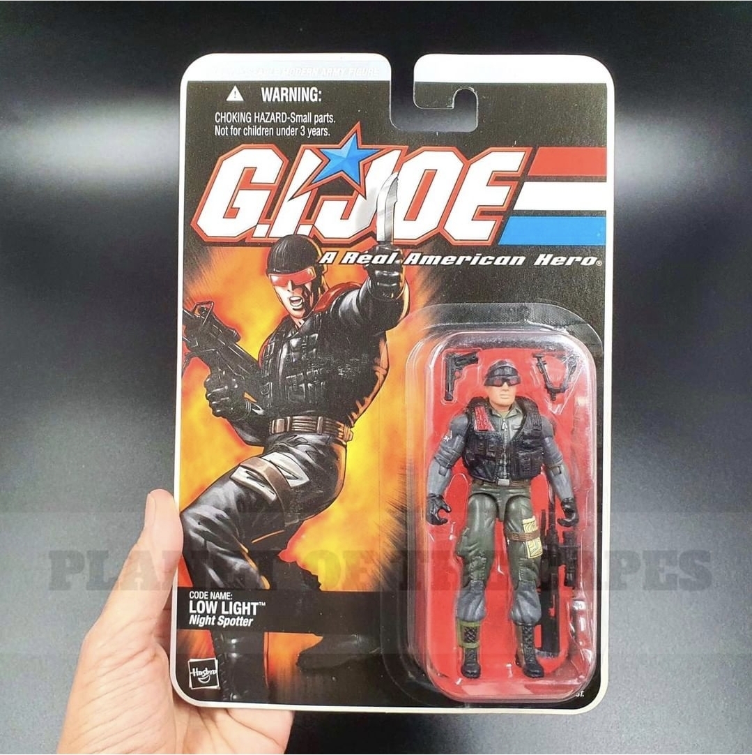 GI Joe Low Light, 3.75inch figure by Hasbro, circa 2005 Lazada PH