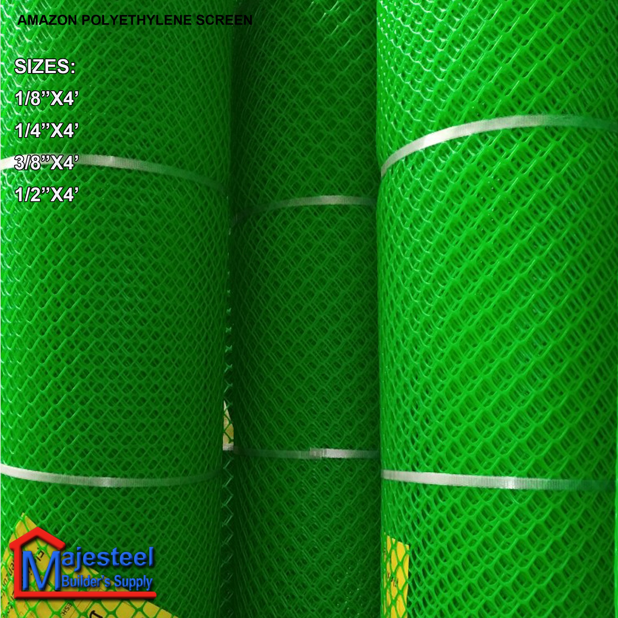 30M Polyethylene Green Amazon Screen Farm/Poultry Chicken Net Plastic