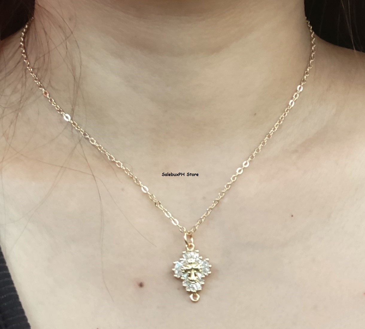 White Cross Pendant Faith Cross Necklace Blessed Cross Pendant Lazada PH