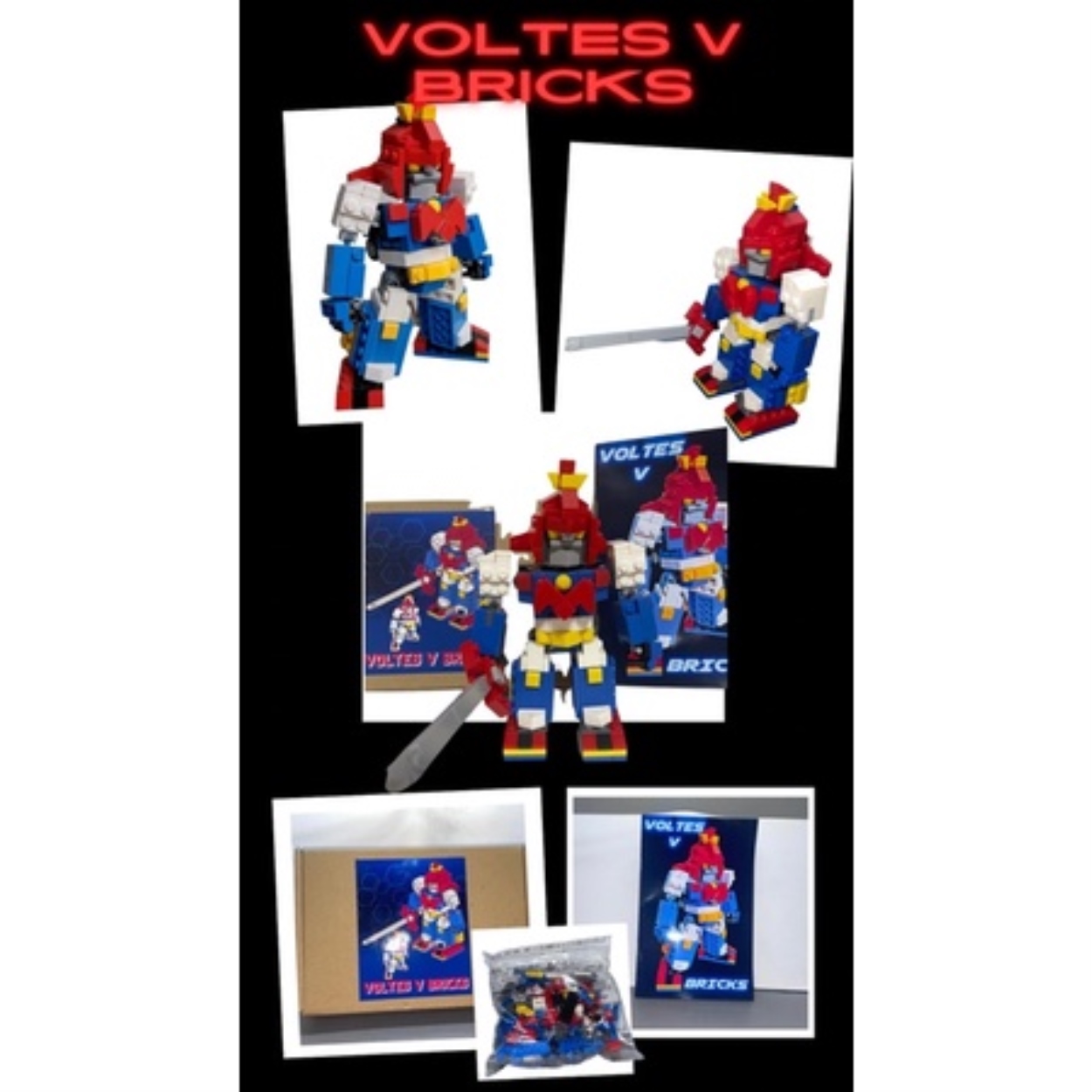 COD Voltes V MOC Blocks Bricks Lazada PH