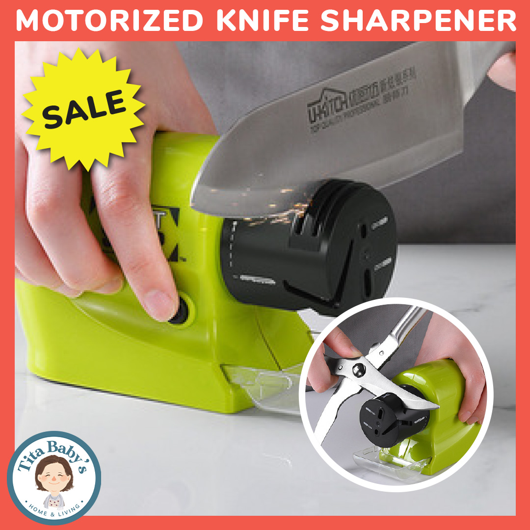 Tita Baby's Electric Knife Sharpener on SALE, Battery Powered and