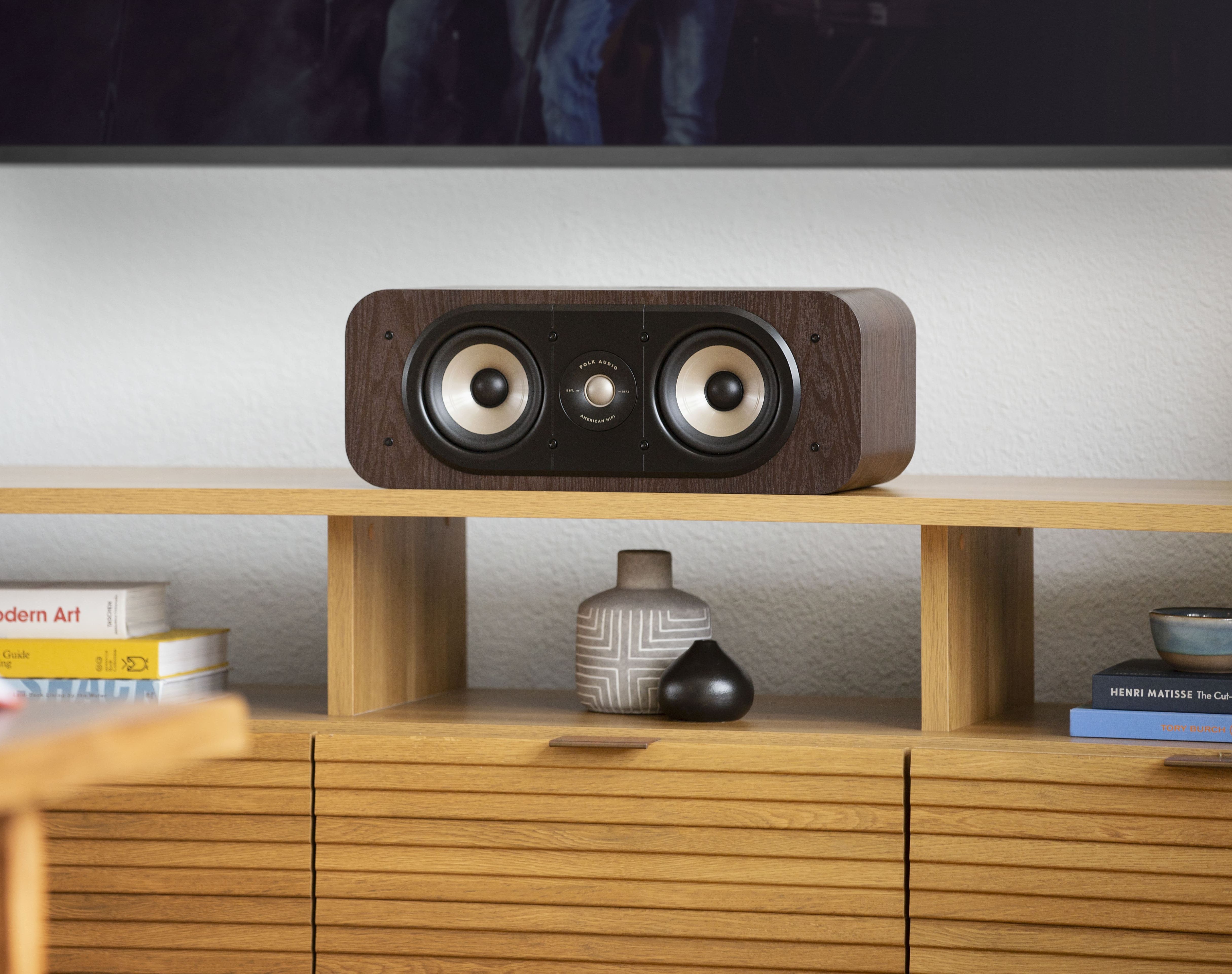 Polk Audio Signature Elite ES30 Center Channel Speaker (brown) | Lazada PH