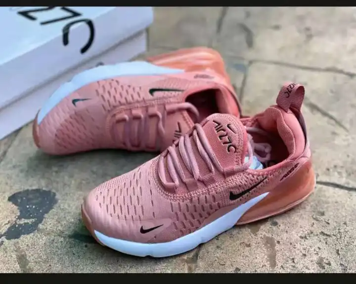 salmon pink nike trainers