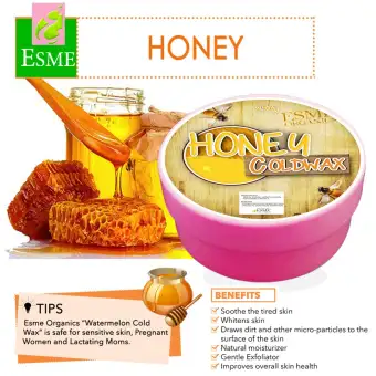 Esme Organics Cold Wax Hair Removal 250g Each Authentic Honey