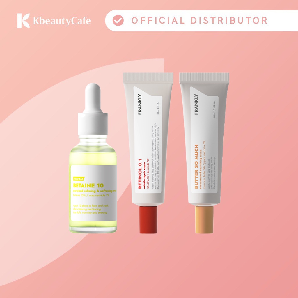 Frankly Retinol Repair Set [Retinol + Betaine] Lazada PH