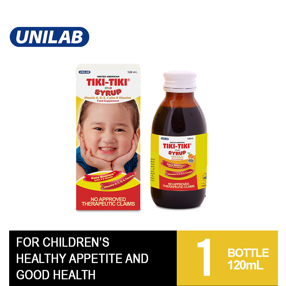 TikiTiki 120mL Syrup For Children’s Healthy Appetite And Good Health