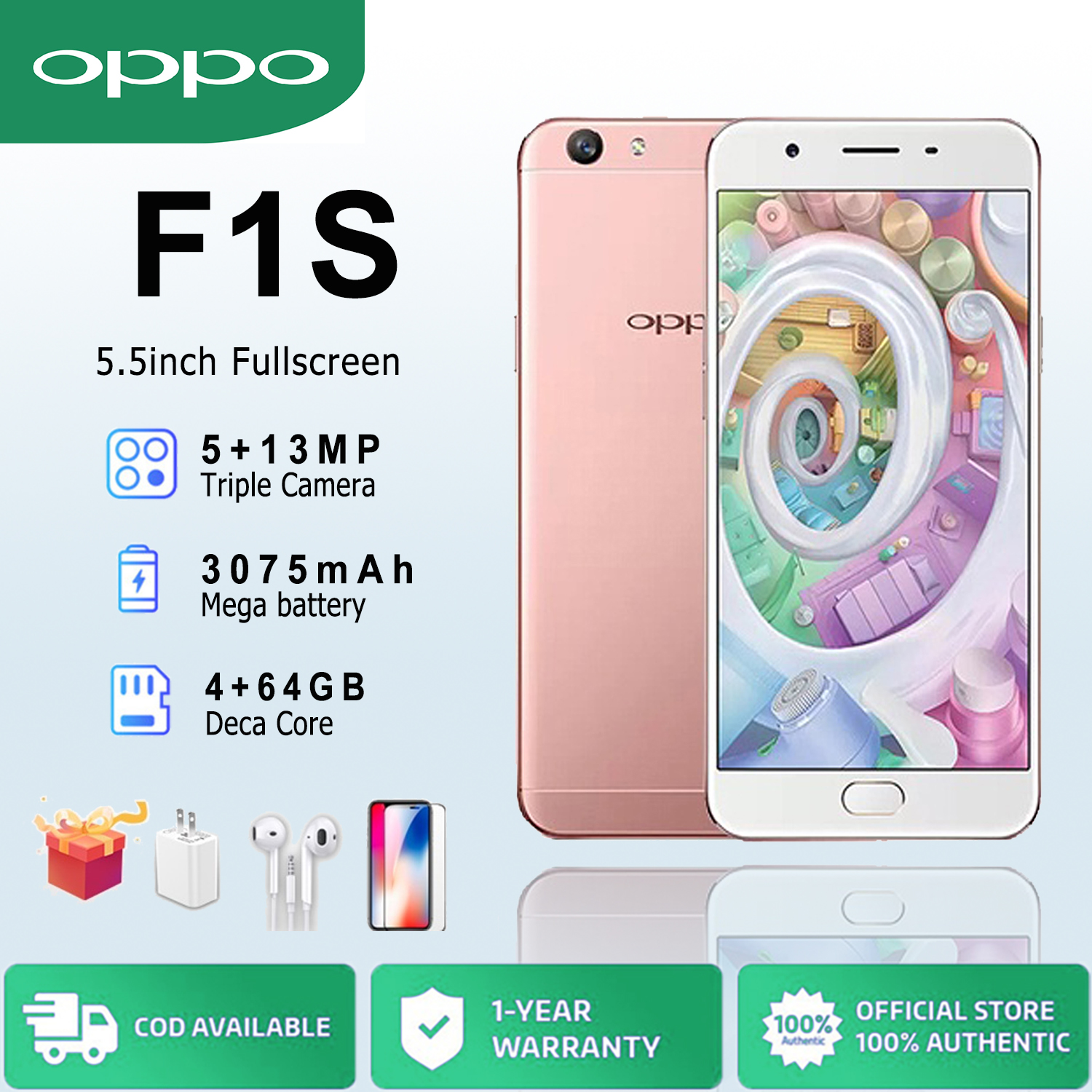 oppo f1s pink