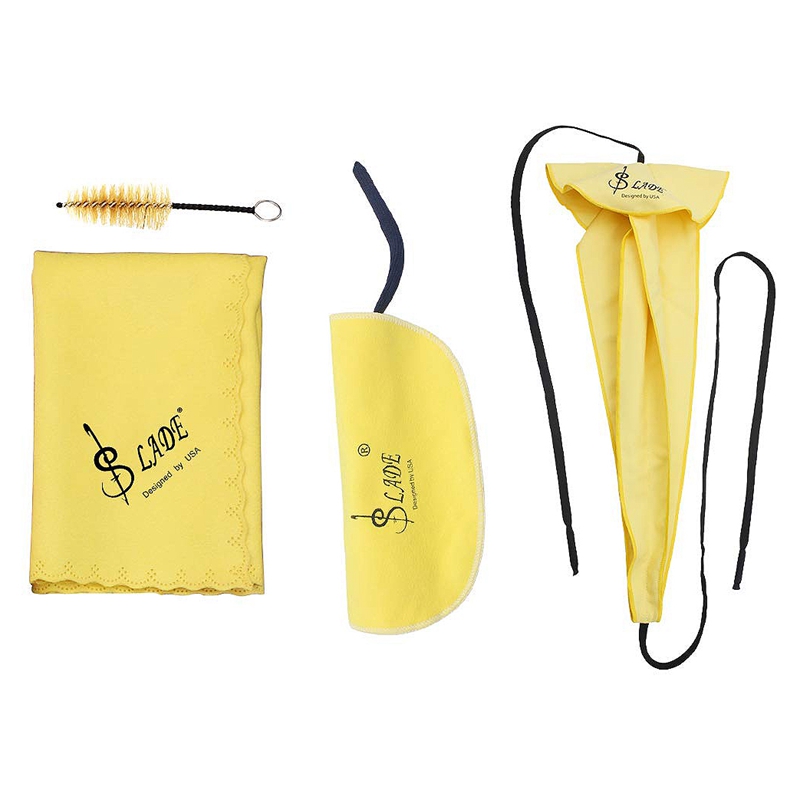 SLADE 4 in 1 Saxophone Cleaning Care Kit Including Sax Cleaning Cloth