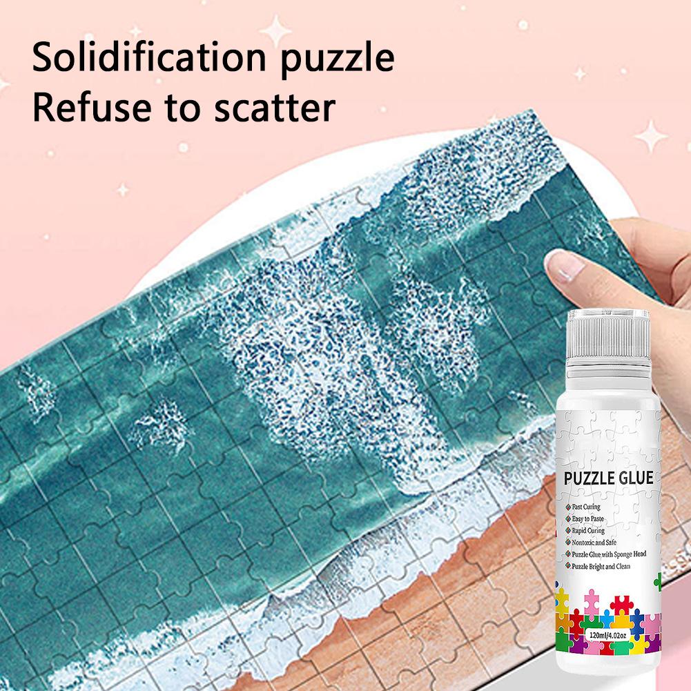 Glue Stick Papers Jigsaw Puzzle Conserver, Glue Tool
