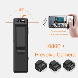Camera no wifi needed mini body camera video recorder camera motion activated security camera for home office with 32gb 3