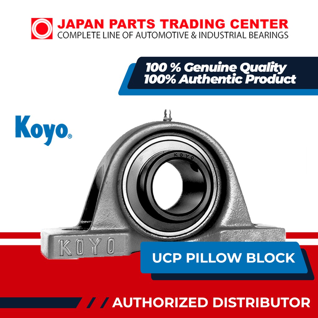 ^iC[COD] Koyo UCP 204 Pillow Block Bearing Lazada PH
