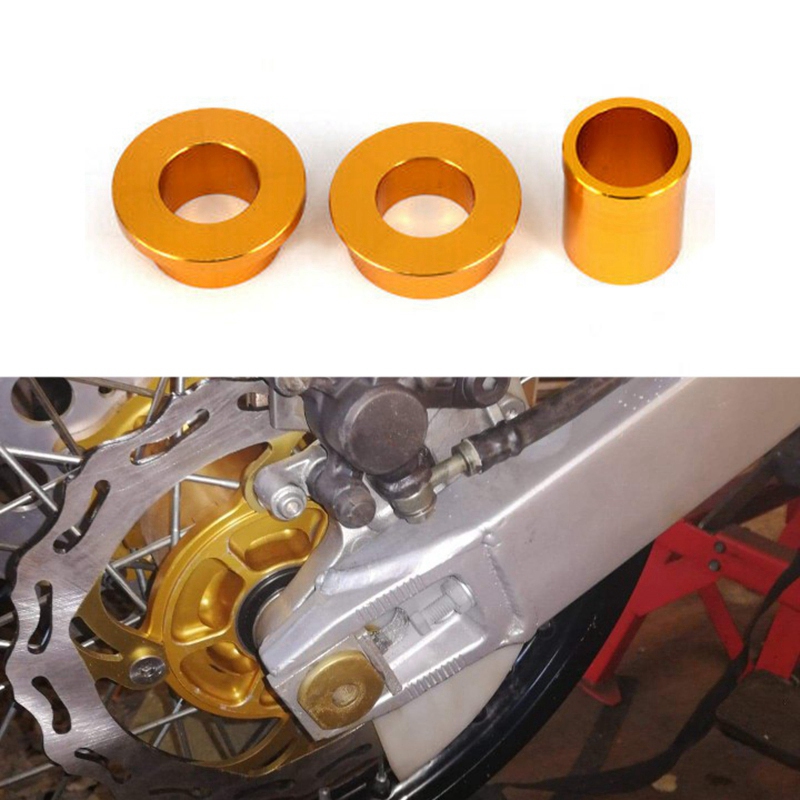Motorcycle Front and Rear Hub Bushing Spacers Hub Gasket for Suzuki DRZ400 DRZ400E DRZ400S DRZ400SM DRZ400ES 2000-2021